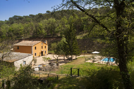 casa rural Can Dalemus vista general