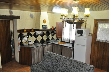 casa rural Mas Mengol cocina