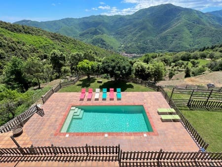 casa rural les romagueres piscina2