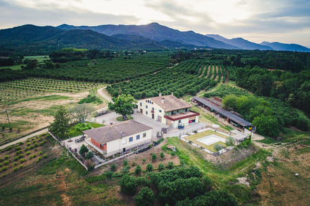 Casa rural Can Pons de Dalt Vista general