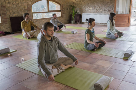 casa rural mas vilar yoga