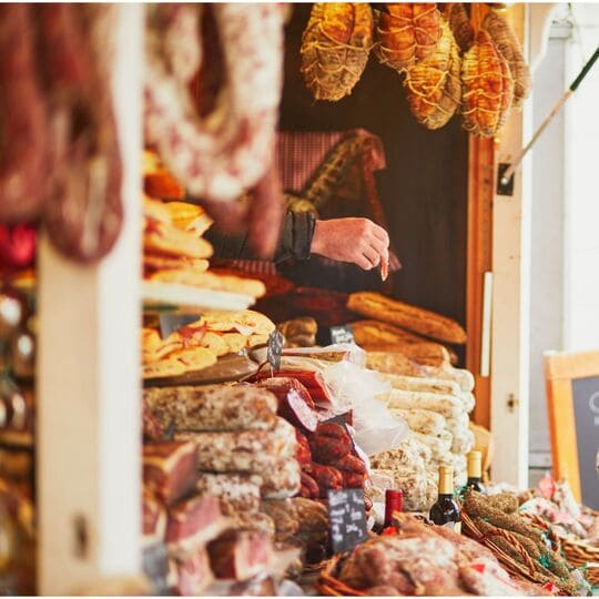 donde comer en girona feria embutido